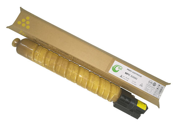 Chine Couverture compatible jaune d'IOS 5% de la poudre de toner de la député britannique C2800 de la couleur Ricoh 360g fournisseur